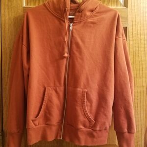 Time and Tru Burnt Orange Hoodie